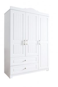 Lemari Pakaian 3 Pintu Laci Duco
